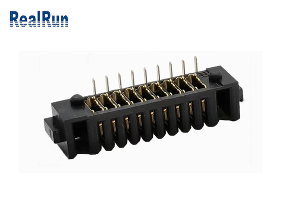 Naylon LCP Pil Hücresi Tutucu 9P Dişi Fosfor Bronz 2.0mm Pitch 500VAC