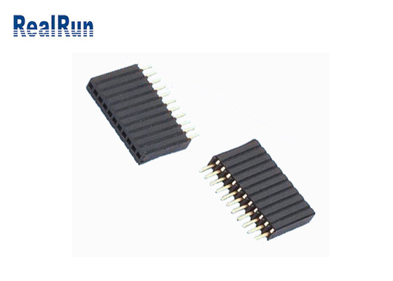 500VDC PA9T Dişi Başlık Konektörü LCP PBT Pcb Başlık Konektörü 1×11P
