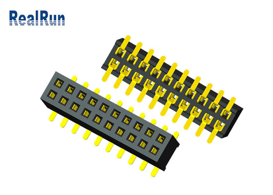 PA6T 20P Dişi Başlık Konnektörü UL94V-0 U Terminali PCB Kartı - Pano Konnektörleri