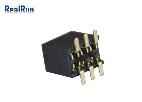 ISO9001 Dişi Başlık Konektörü 1.27mm PCB Yüzey Montaj Kartı - Pano Konektörü