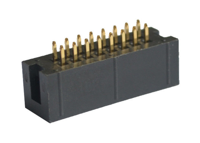 Kutu 2.54 mm Başlık Konektörü 180 Derece DIP Üzerinden Delikli Panodan Tel&amp;#39;e