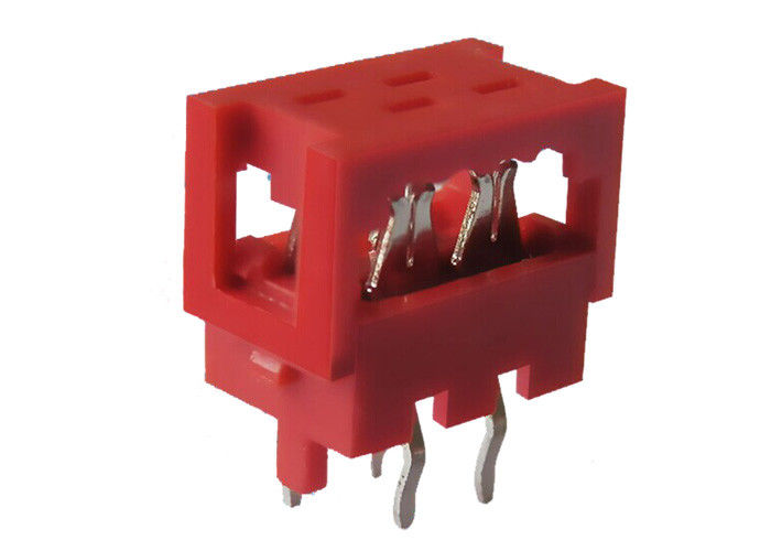 1.27 Mm Pitch IDC Konnektörü 4 Pinli Erkek Başlık Tel Kurulu IDC Soketine