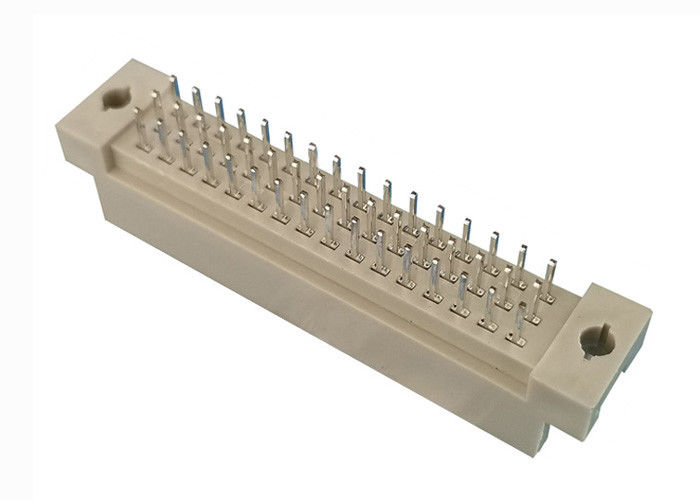 Üç Sıra Erkek DIN 41612 Konnektör Dik Açı Tipi 3x16 Pin Header Yanmaz