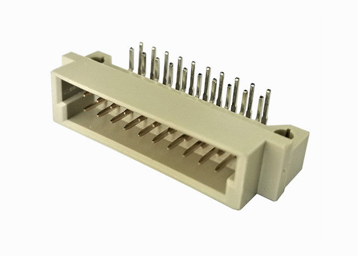 DIN 41612 Çift Sıralı Pin Header Konnektör 10 Pin Erkek Dik Açı Pcb Başlığı