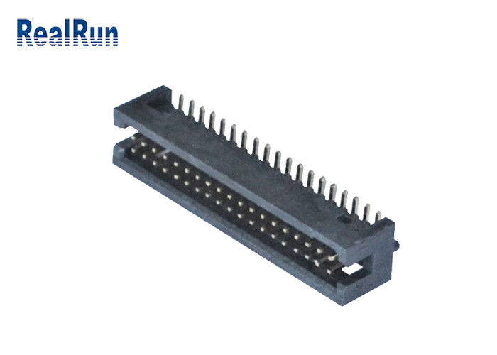 PA6T 1.27mm Pitch SMT Kutu Başlığı Çift Sıra Dik Açı 2*19 Pin UL94V-0