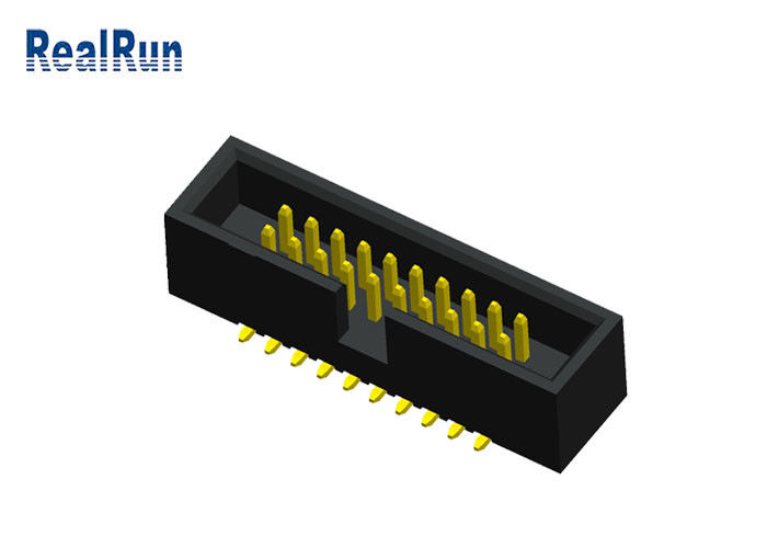 SGS LCP PA6T PBT SMT Kutu Başlığı 1.27mm Kablodan Kart Konektörüne