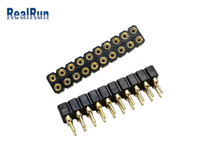 PBT 2.54mm DIP Pin Dişi Başlık 20 Pin Çift Sıra Soket Konnektör