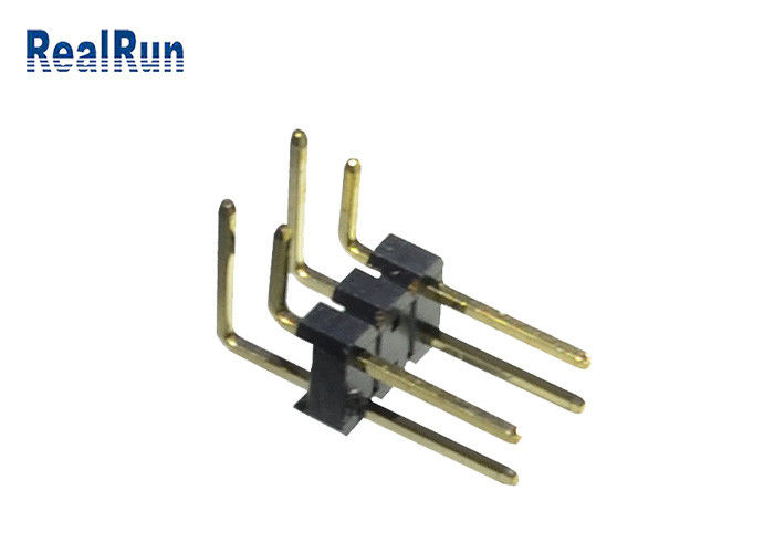 LCP PA6T PBT Pcb Başlık Konektörü UL94V-0 Çift Sıra Başlık Konektörü