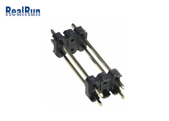 PA6T PBT LCP Fiber Pin Başlık Konektörü 2.54mm Delikten Dip 0.75A
