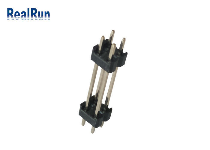 Lehim PA6T DC 0.75 Pin Başlık Konektörü H2.5 4P Pcb Erkek DC 0.75A
