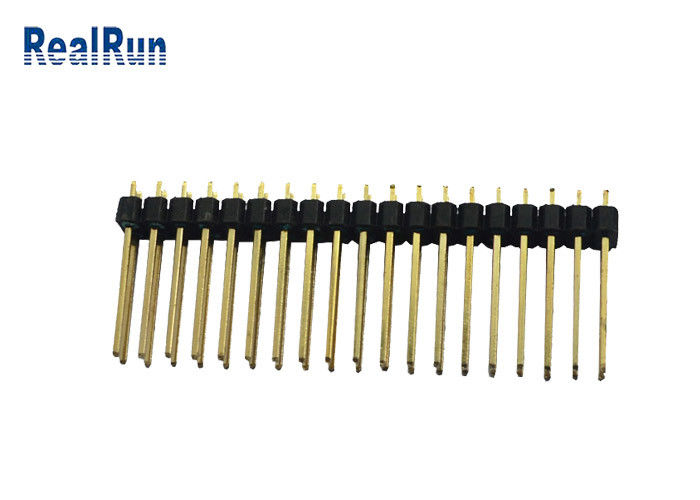 UL94V-0 PA6T İzolatör Pcb Pin Konnektör 2.54mm 2*19P Dip 500VAC/ Min