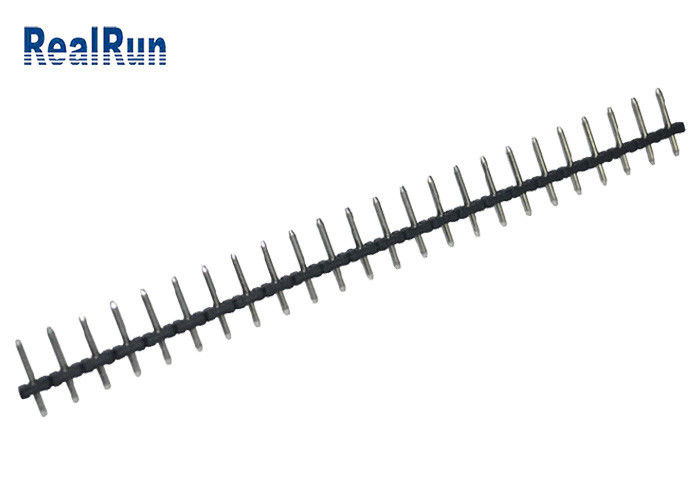 SGS Tek Sıralı Pin Başlığı UL94V-0 Kalaylı PBT LCP Kartından Kart Konnektörüne