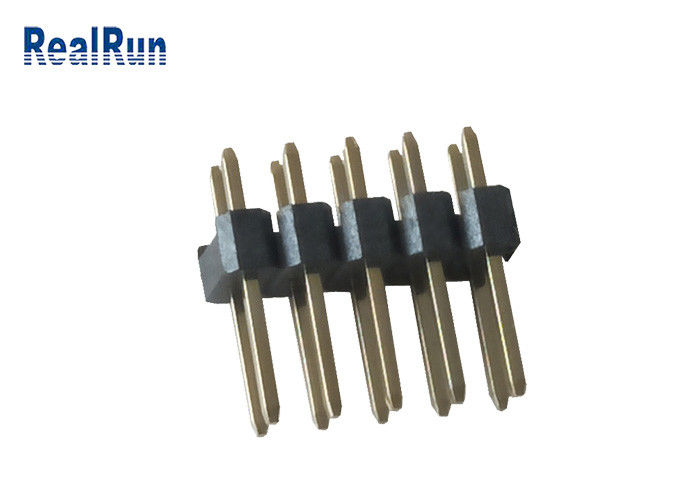 %30 GF PH2.54 Çift Sıra Başlık Konektörü PA6T 2*5P Pin Başlığı PBT LCP