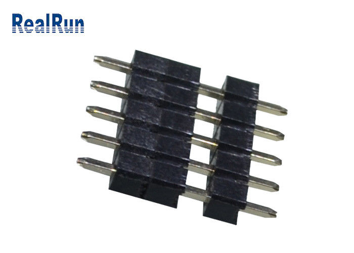 5P Pirinç Plastik THT Pcb Lehim Konnektörü Düz Dip Pin Başlığı PBT LCP