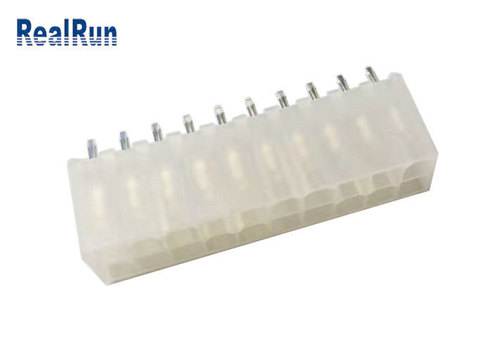 PCB Header Gofret Konnektörü 7A DIP Telden Panoya Düz 2*10 Pin Naylon 66