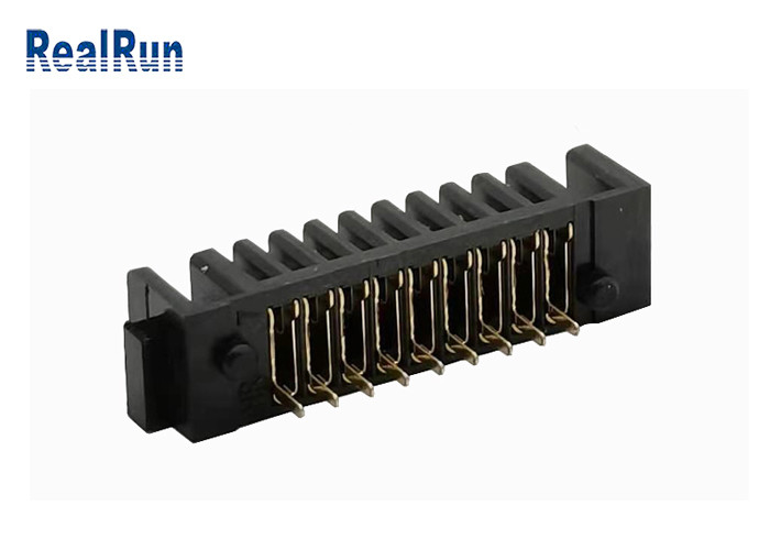 Naylon LCP Pil Hücresi Tutucu 9P Dişi Fosfor Bronz 2.0mm Pitch 500VAC