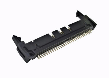 Yüksek Sıcaklık Örtülü Başlık Konektörü 2.54 Mm Pitch 60 Pin 180 Derece