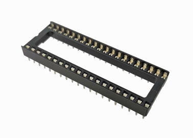 2.54mm Yüzey Montaj Dip Soket DIP Kare Pin Header Satır Pitch 7.62mm