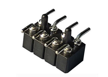 2.0mm İşlenmiş Yuvarlak Kadın Pin Header Konnektör Yüksekliği 2.8mm CuZn38Pb2 Pirinç