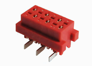 Kadın Başlığı IDC Connector1.27mm Tel Kurulu 6 Pin Basın Kablo Tip