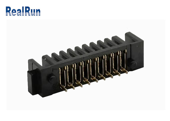 Naylon LCP Pil Hücresi Tutucu 9P Dişi Fosfor Bronz 2.0mm Pitch 500VAC