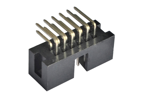 2x6 IDC Header Erkek Kutu Header Konnektör 2.54 Pitch Sağ Açı SMT Konnektör